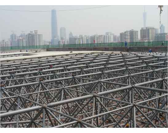 杭州新建铁路干线广州调度网架工程